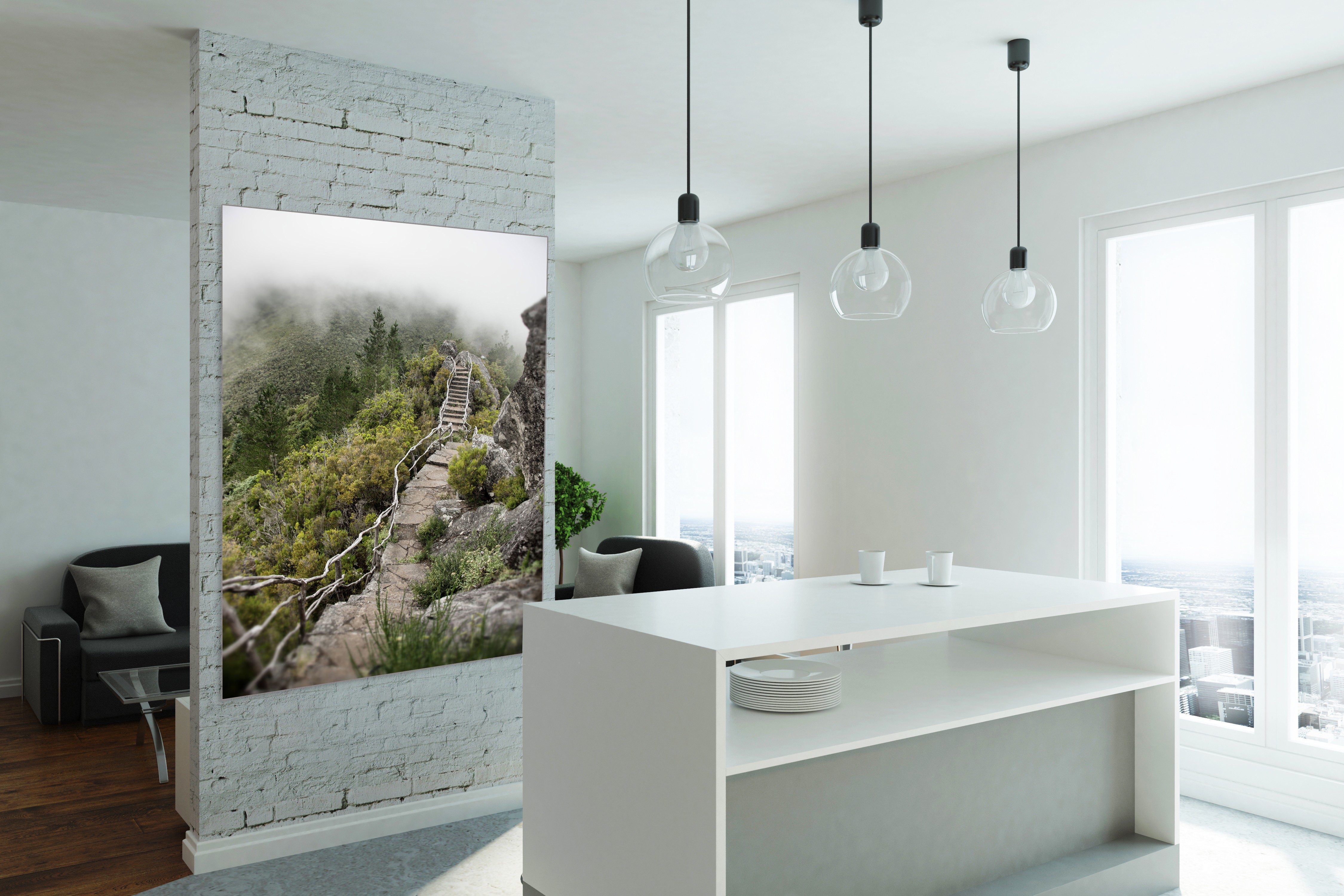 Bridge in the clouds Dick Carlier