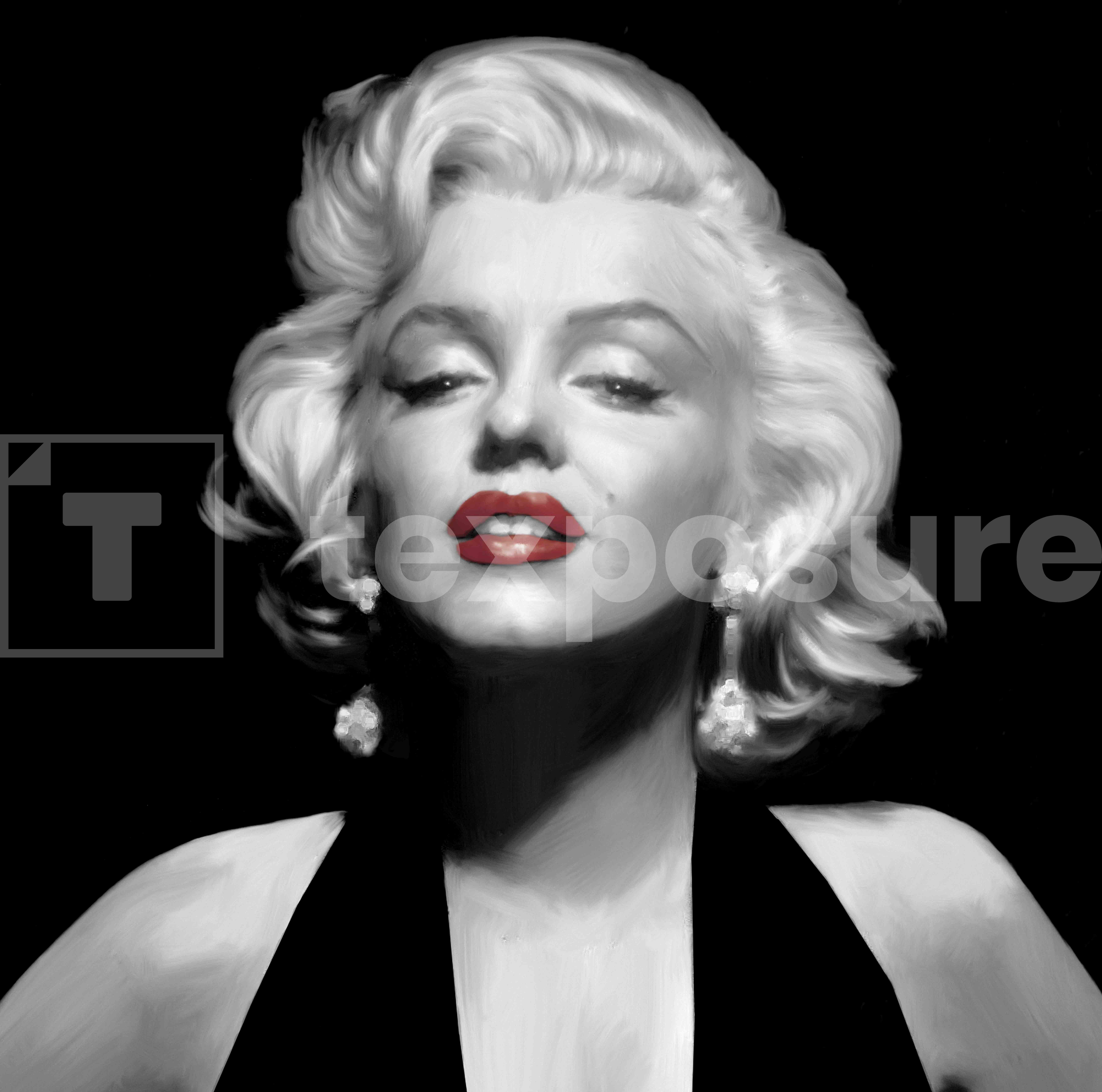 Lage resolutie foto met watermerk