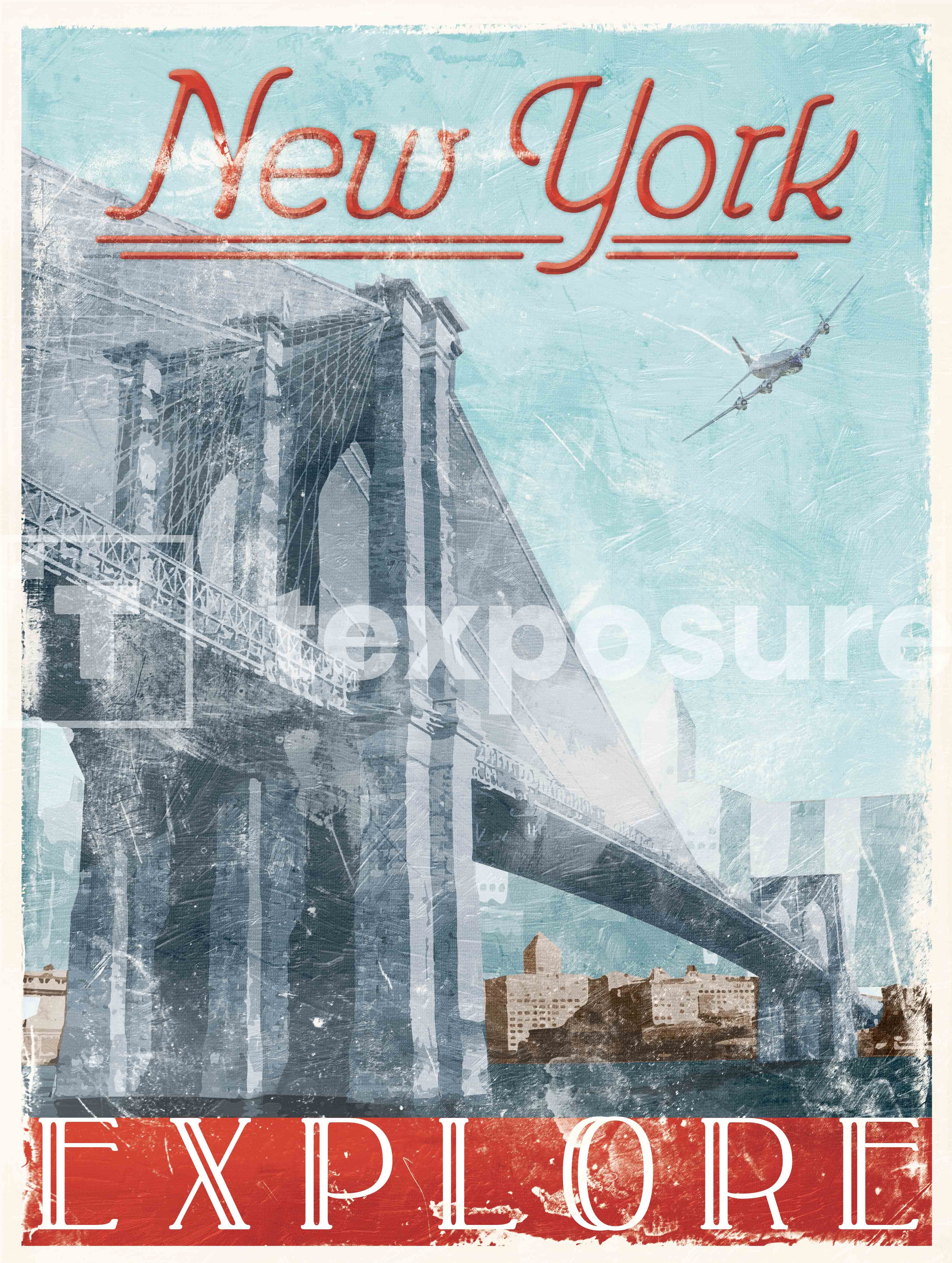 Lage resolutie foto met watermerk