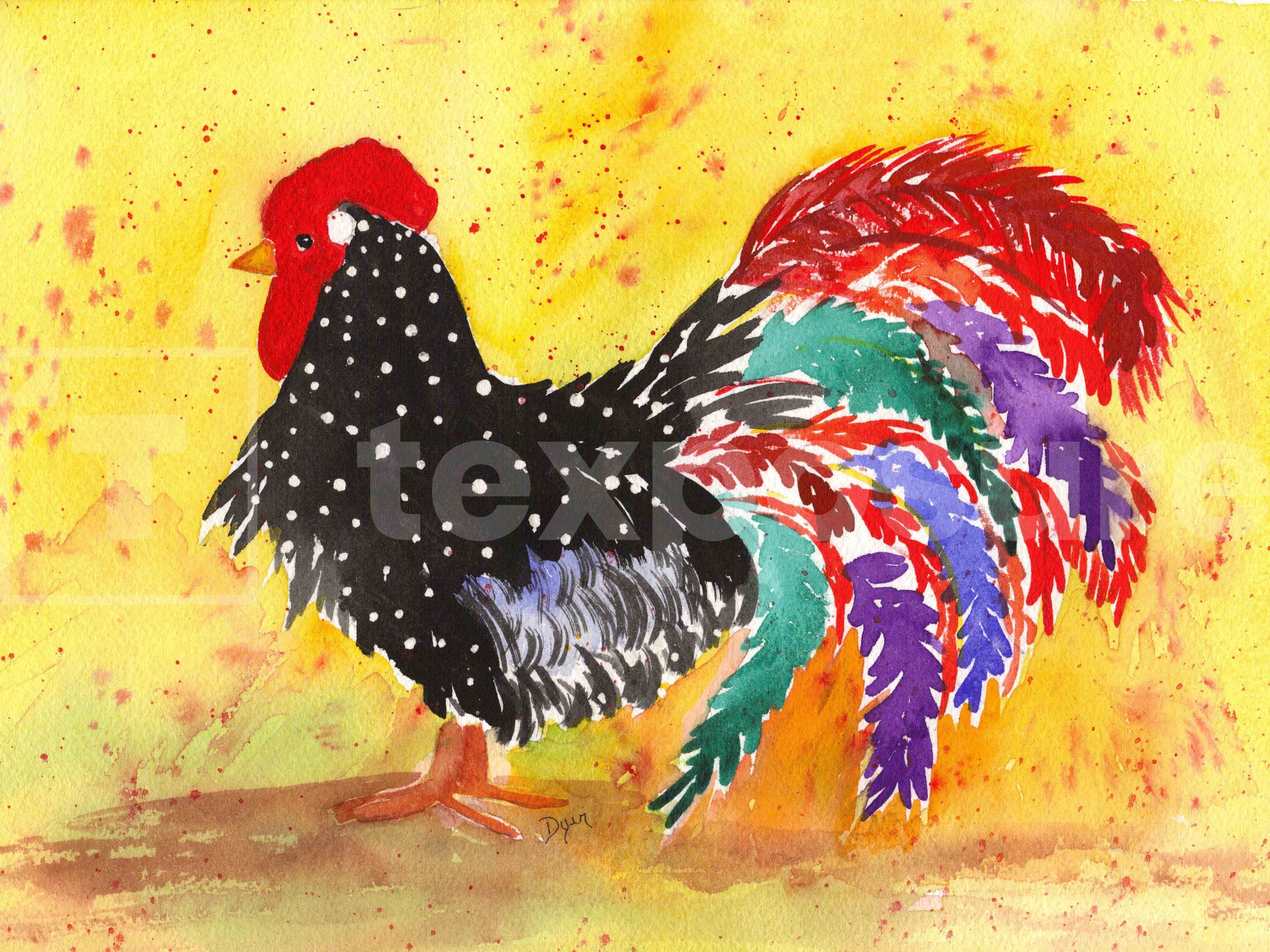 Lage resolutie foto met watermerk