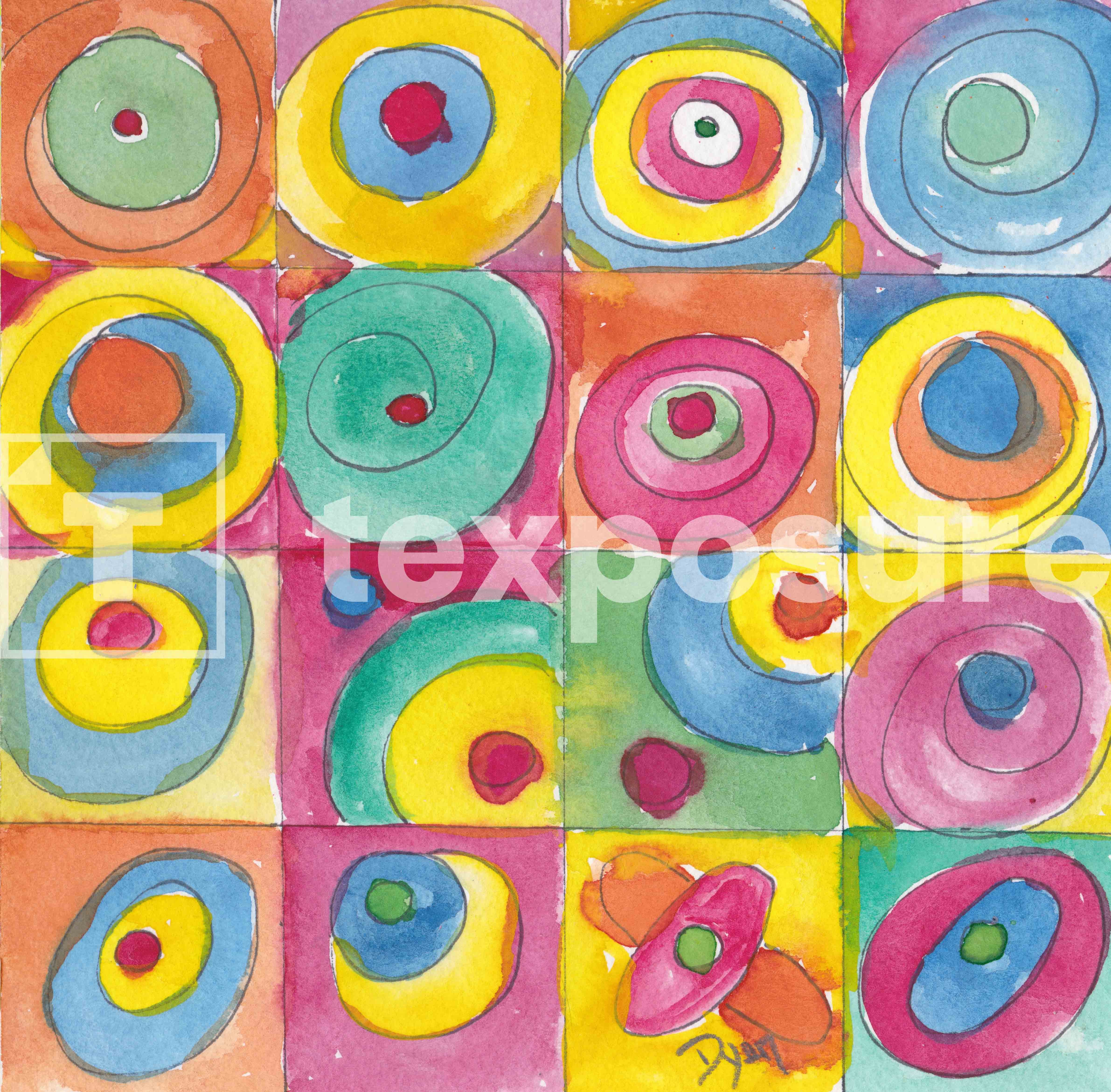 Lage resolutie foto met watermerk